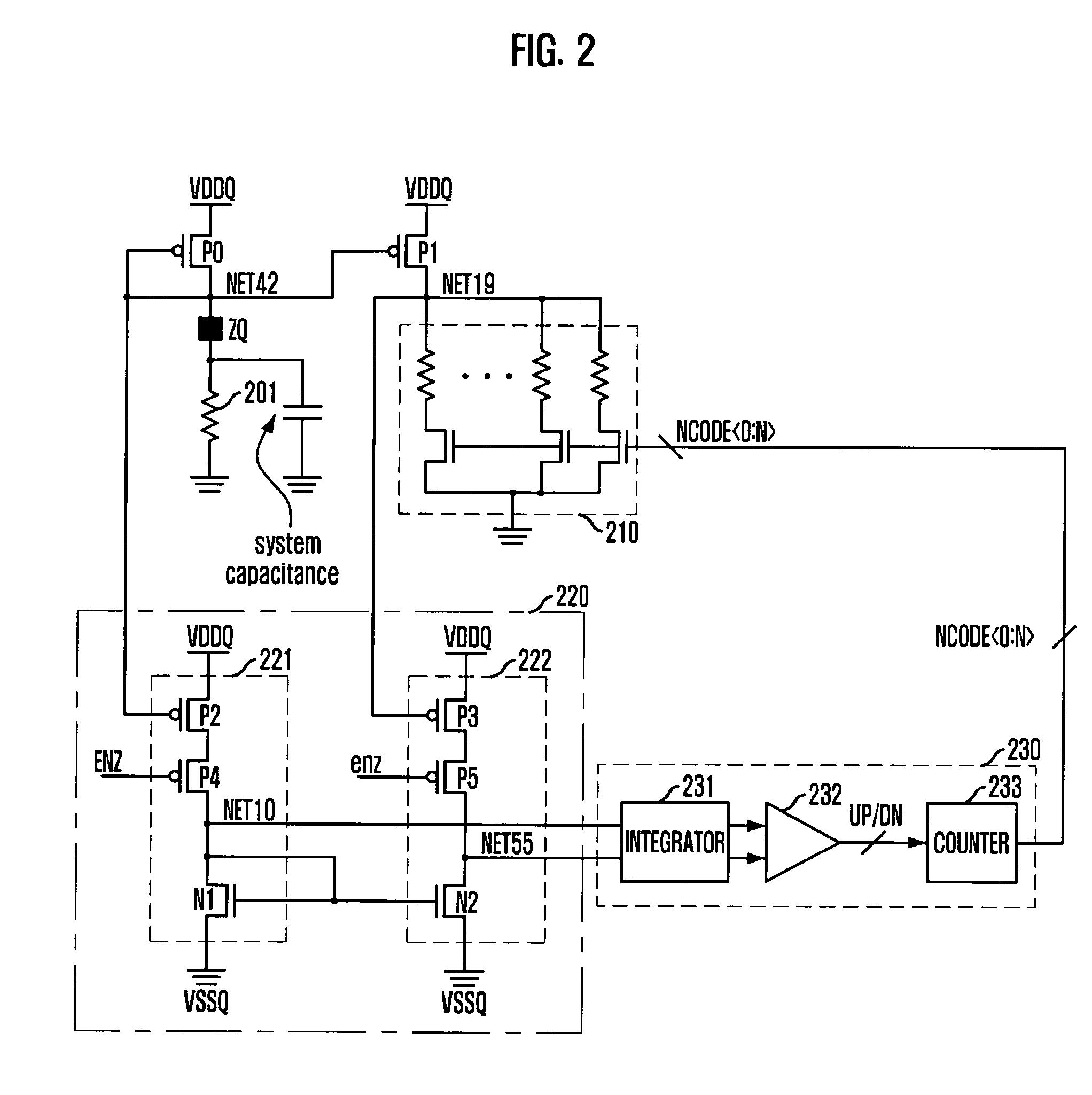 On die termination circuit and method for calibrating the same