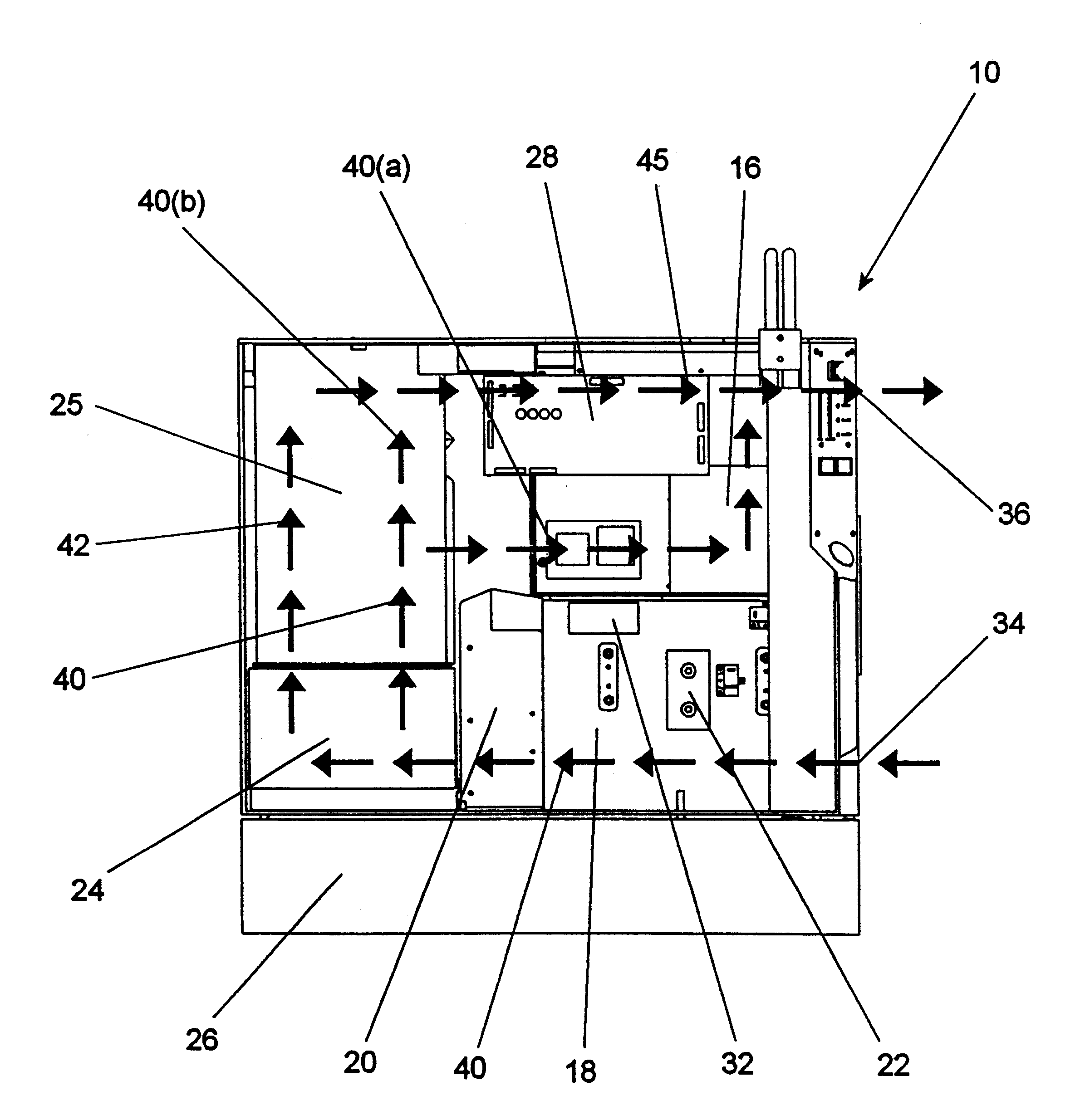 Fuel cell thermal management system and method