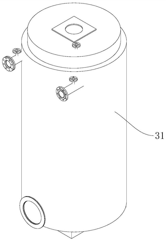 Integrated oil sludge conditioning device and use method thereof