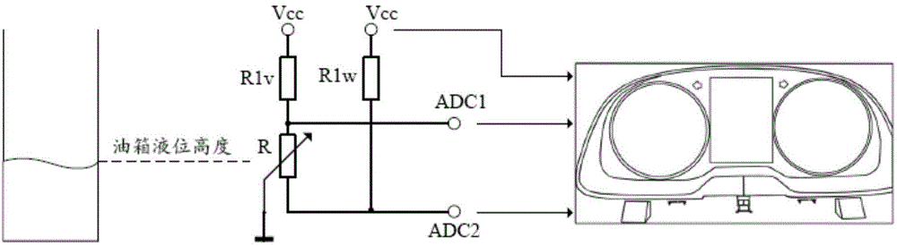 Oil mass detection method