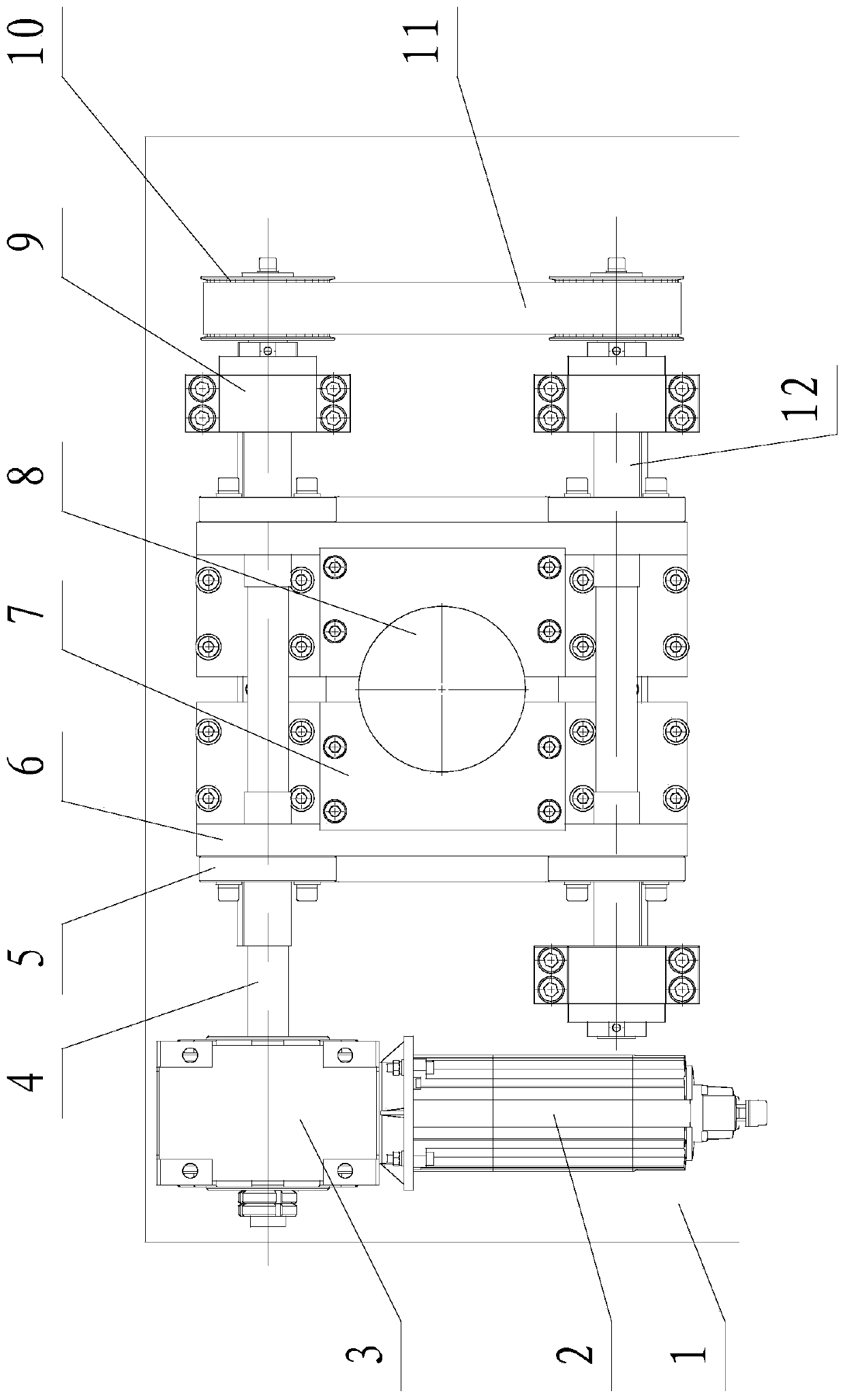 Ammunition clamping device