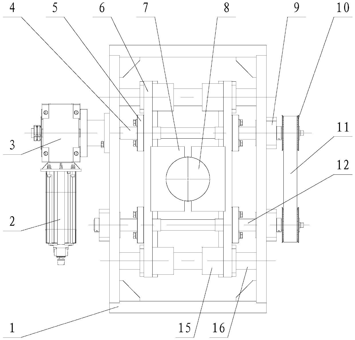 Ammunition clamping device