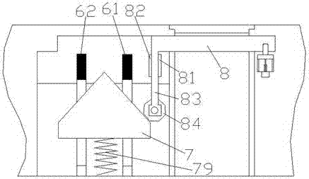 Protection device for municipal inspection shaft and operation method of protection device