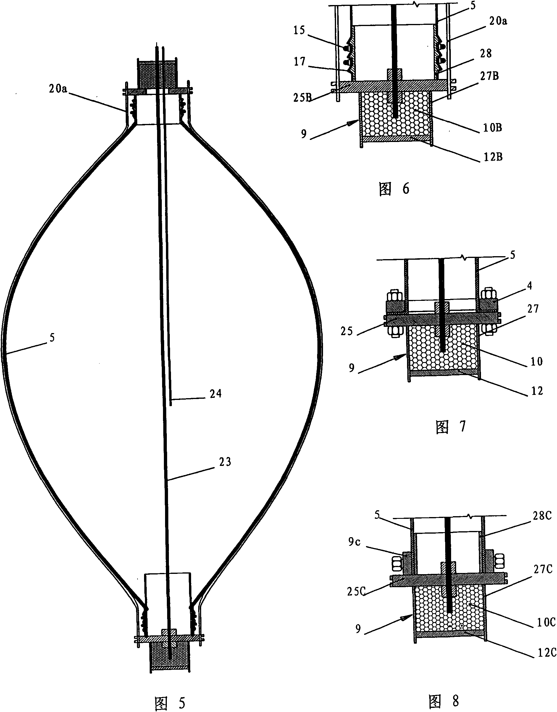 Multiple anti-corrosive controllable expansion extrusion soil anchor and construction method