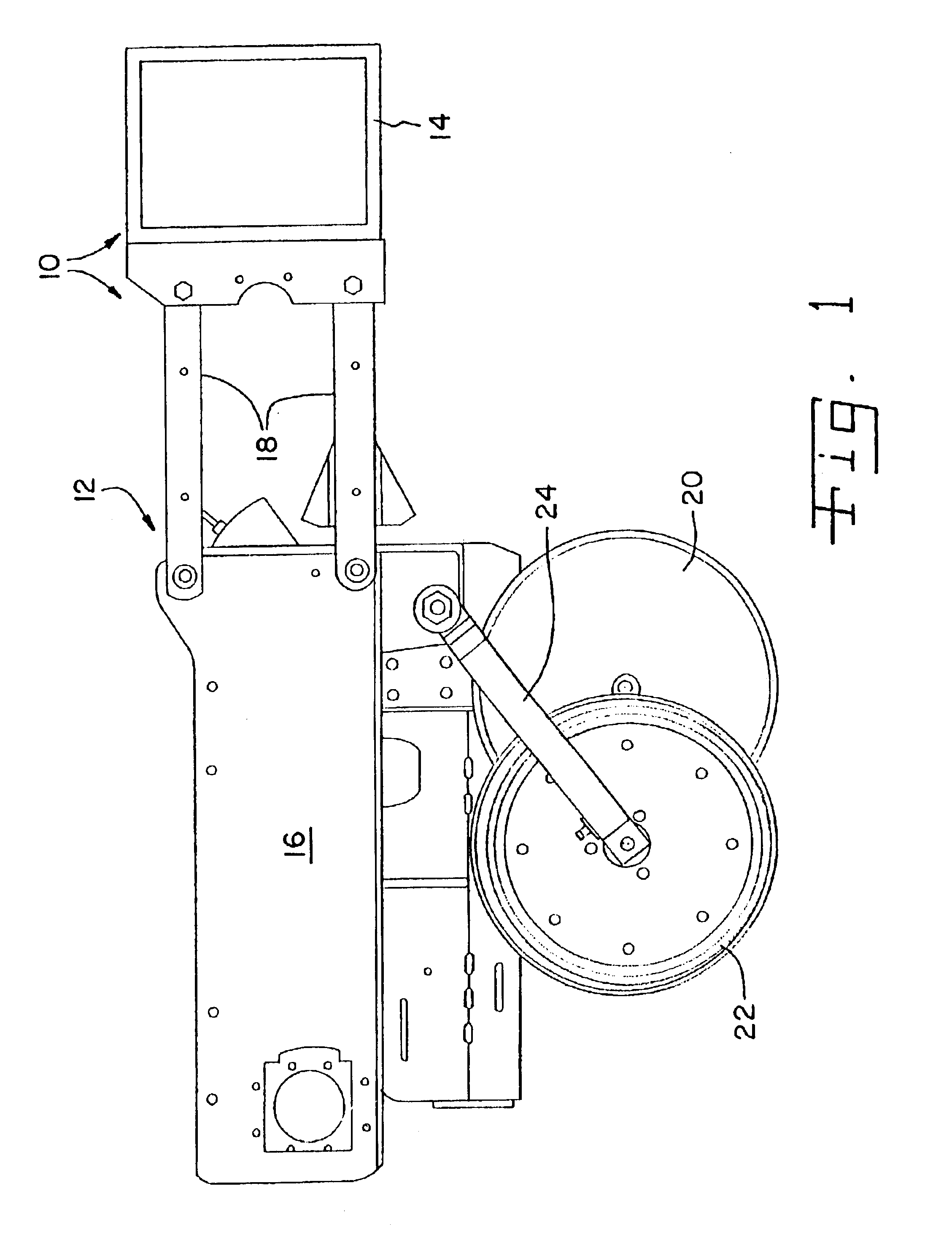 Furrow opener/closer in an agricultural machine