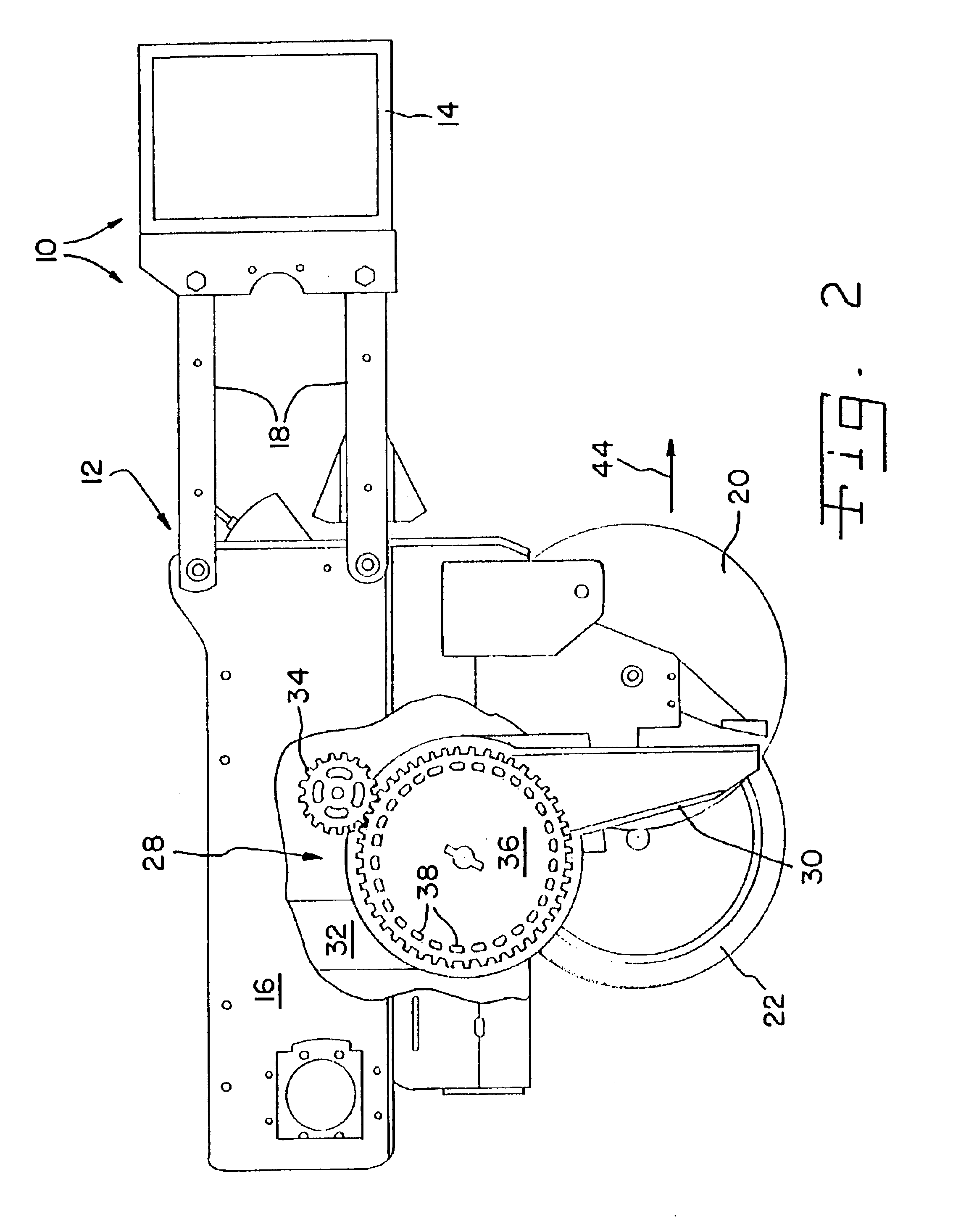 Furrow opener/closer in an agricultural machine