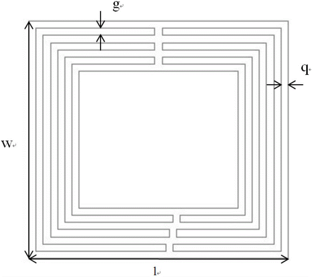 Coaxial rectangle ring-based dual-polarized chipless RFID tag antenna