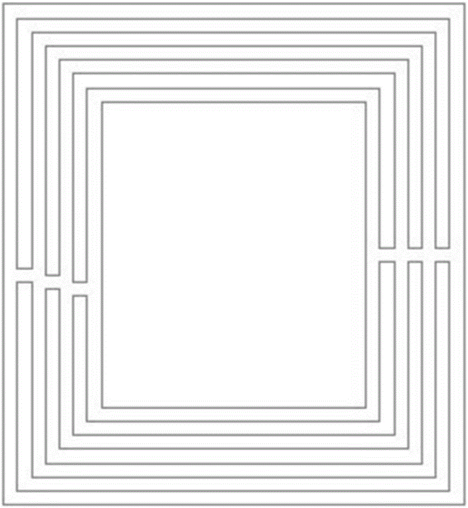 Coaxial rectangle ring-based dual-polarized chipless RFID tag antenna