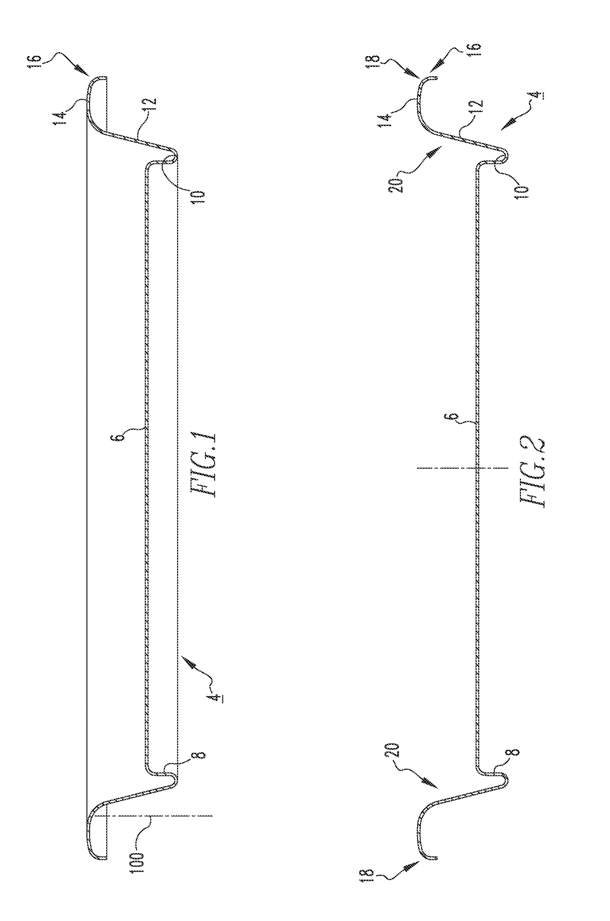 Container, and selectively formed shell, and tooling and associated method for providing same