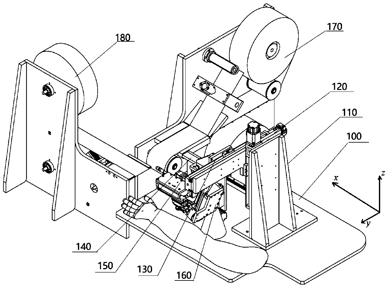 Non-contact blood sampling device and control method thereof