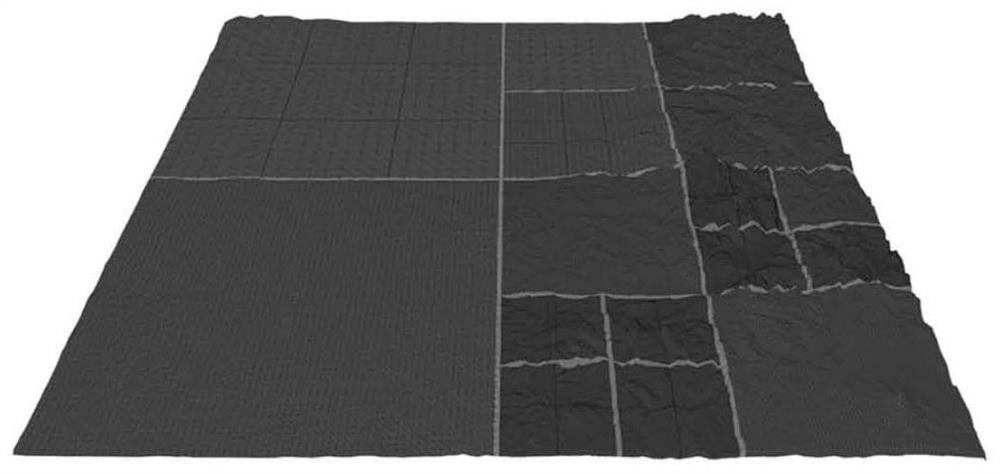 A Large-Scale 3D Terrain Model Rendering Method Based on Dynamic Seam Zones