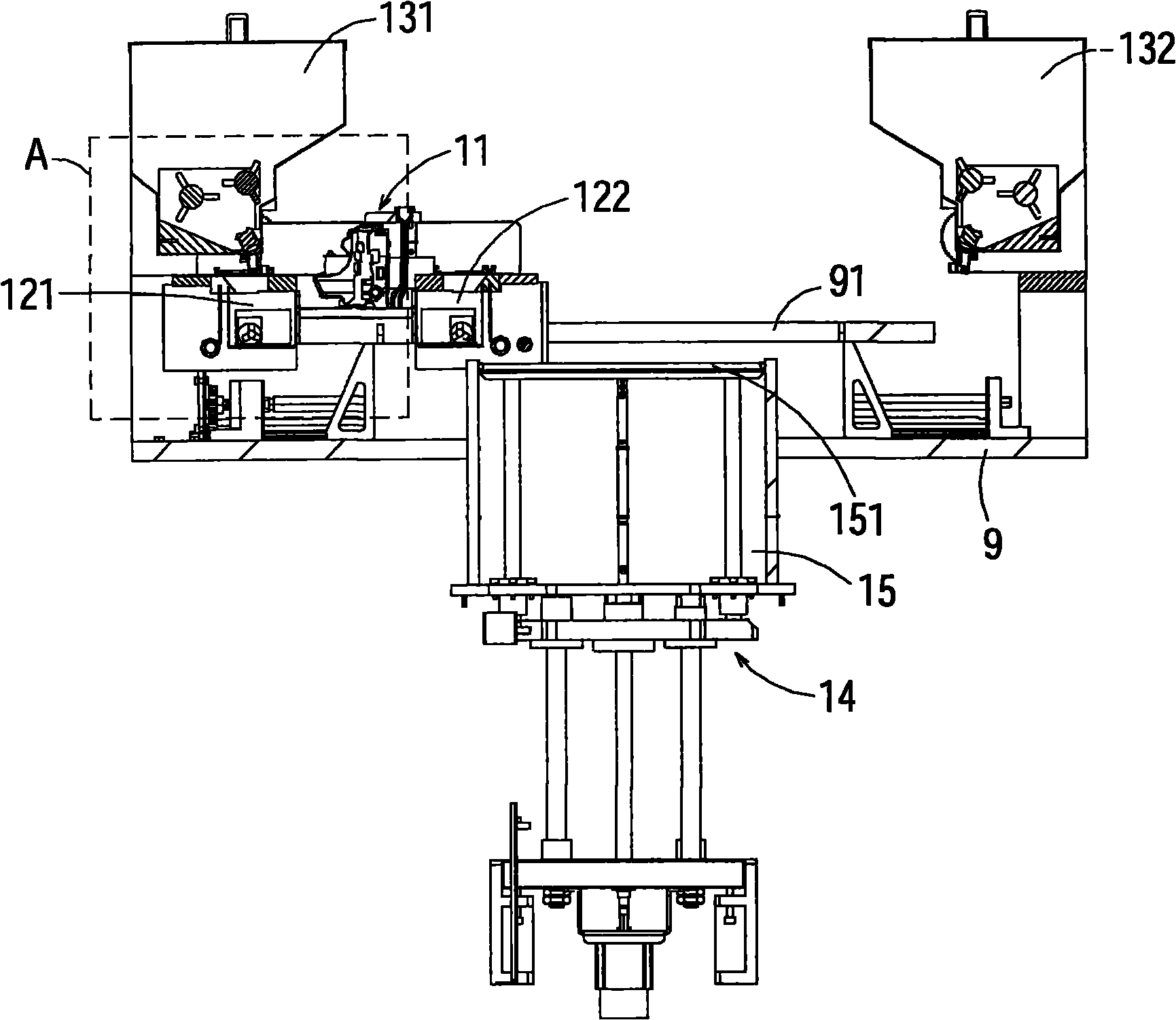 Dustproof device suitable for stereoscopic shaping mechanism