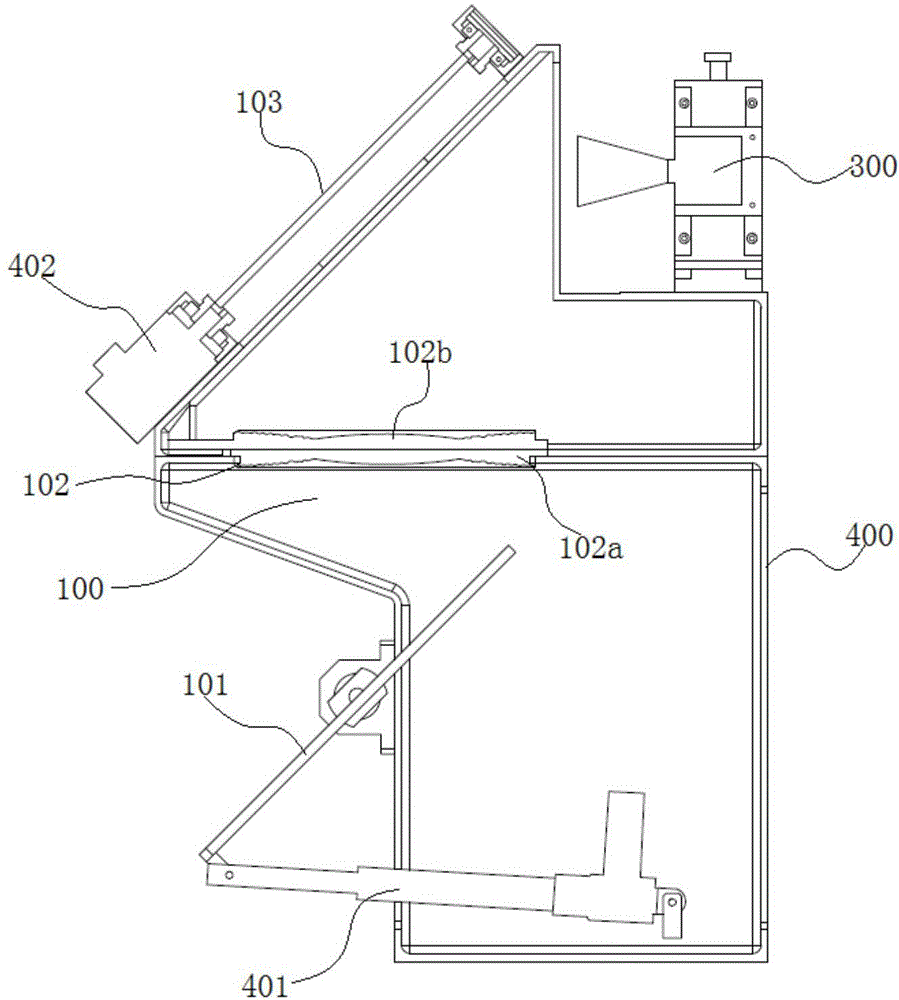 Fresnel lens based large-diameter terahertz imaging system