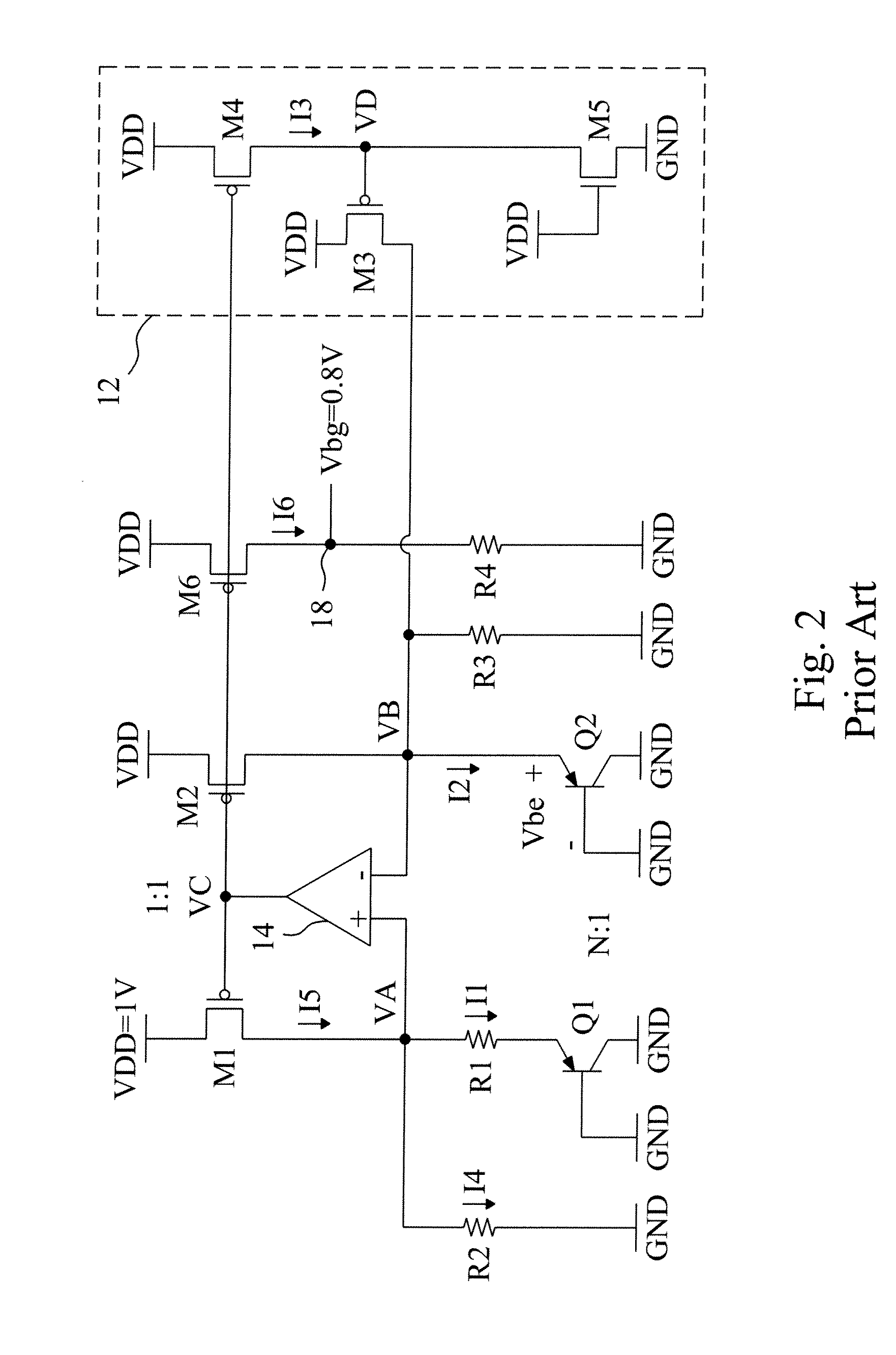 Fast start-up low-voltage bandgap reference voltage generator