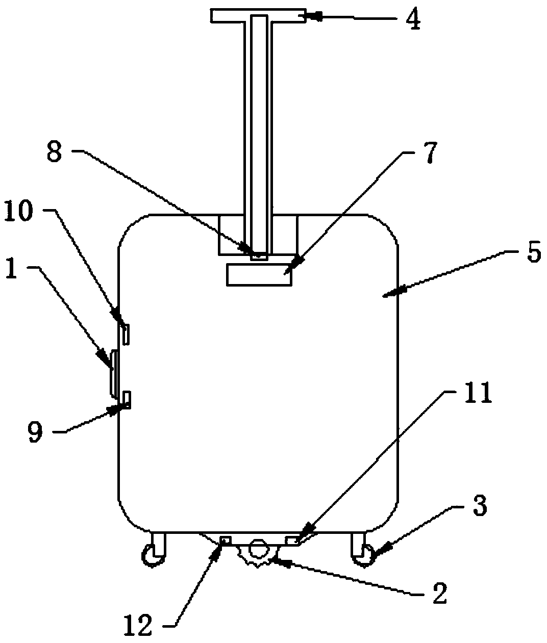 Multifunctional suitcase