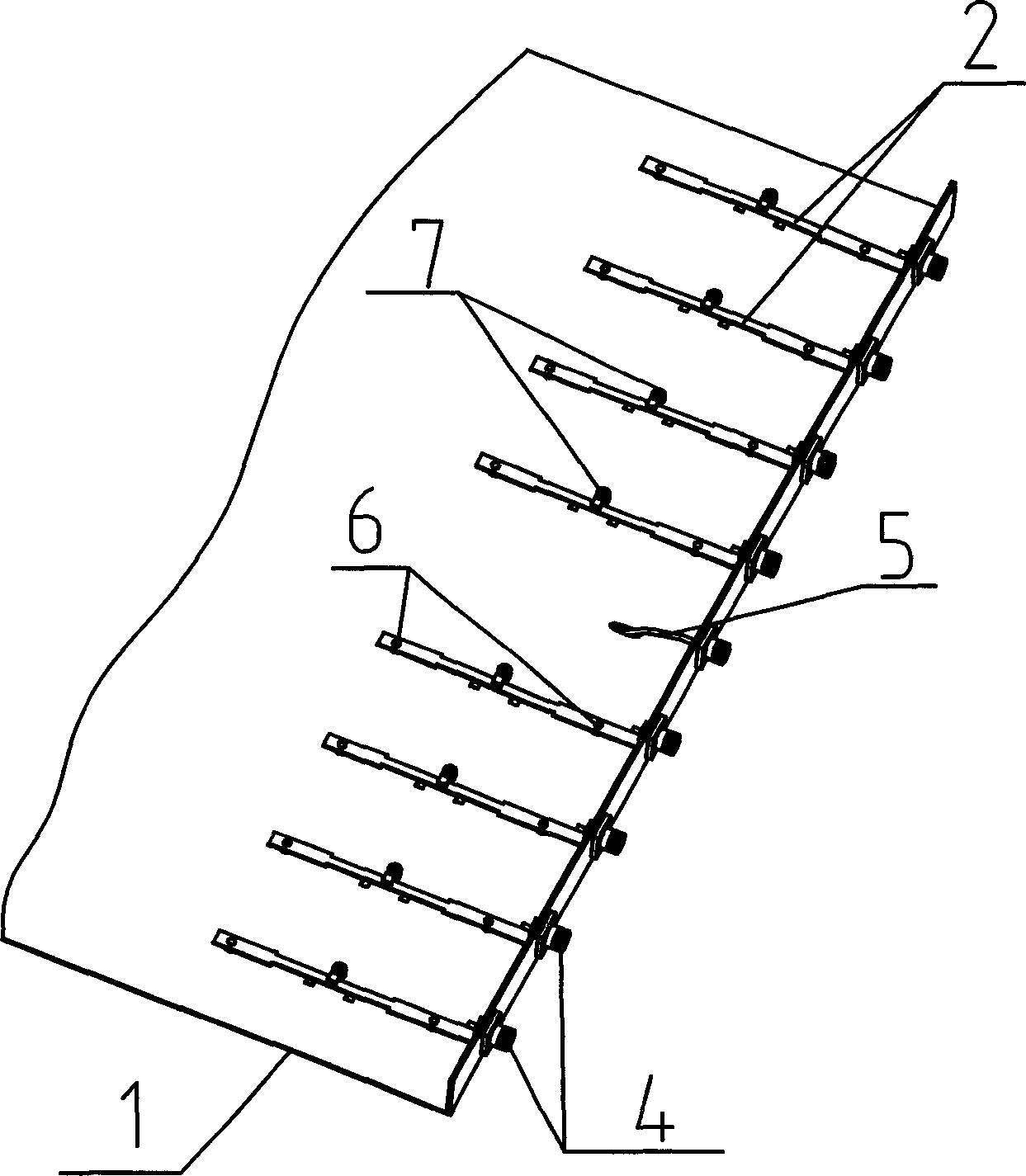 Calibration network of intelligent antenna