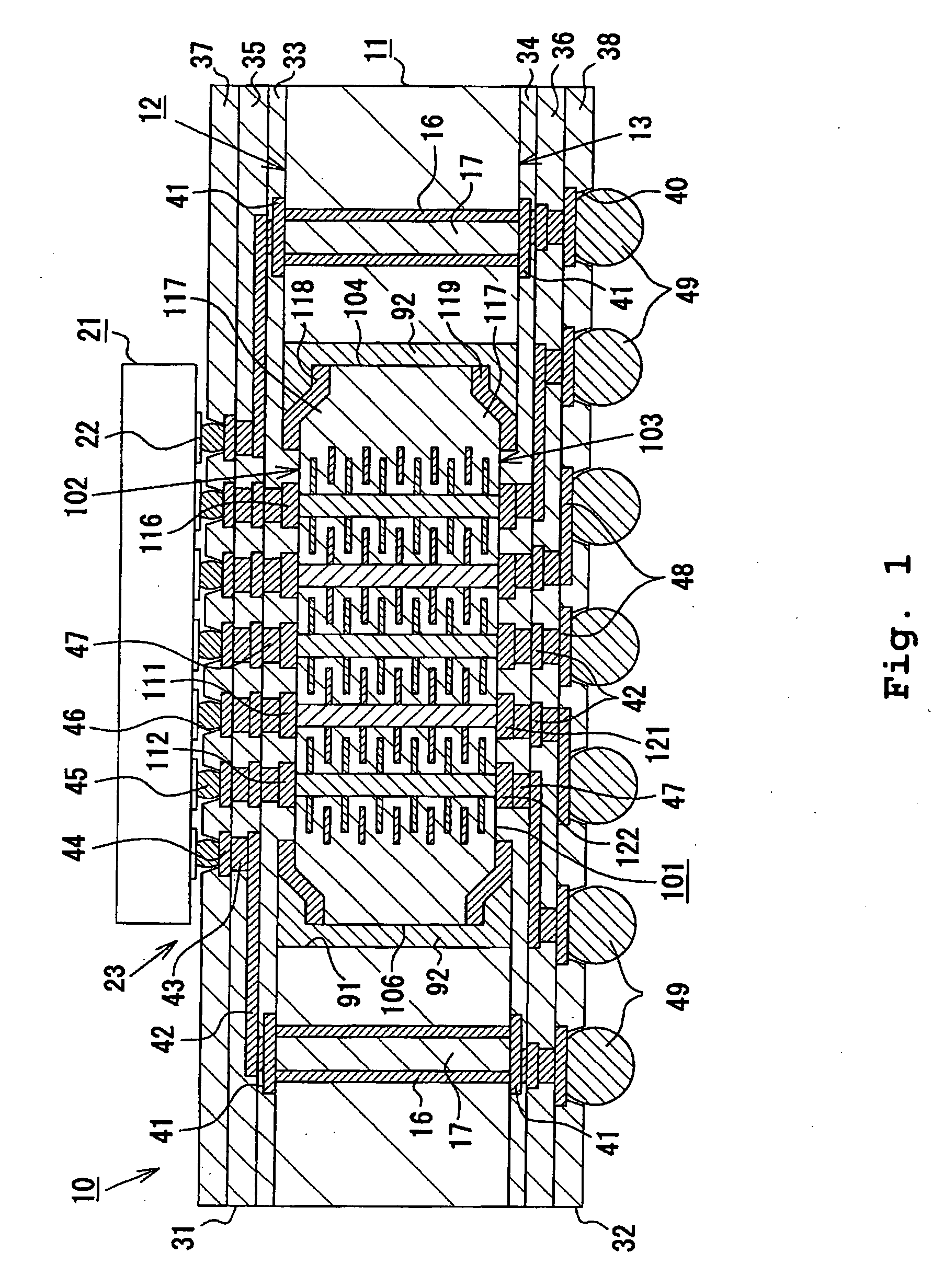 Wiring board and ceramic chip to be embedded