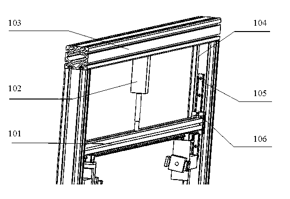 Material separating rotating mechanical hand