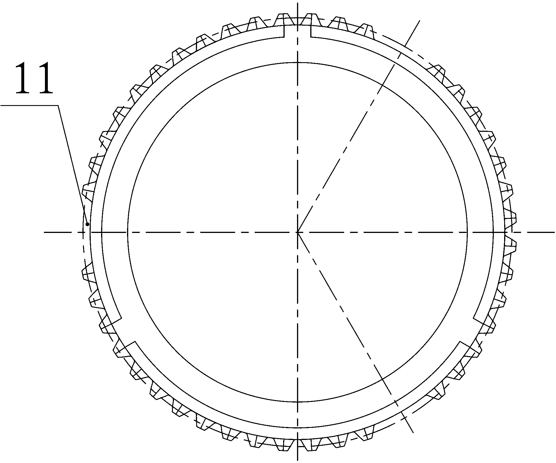 Synchronizer structure capable of preventing secondary impact during gear shift