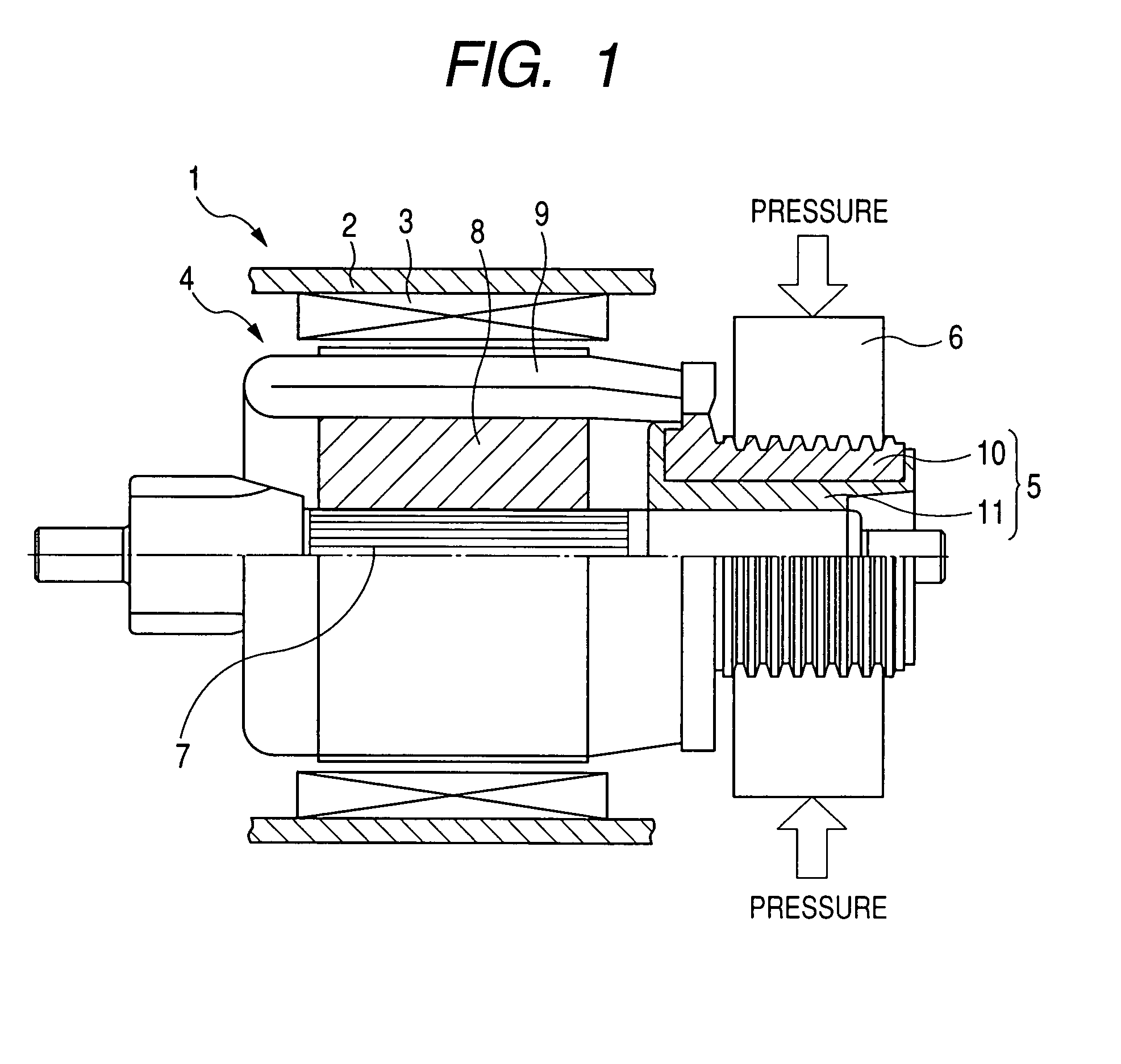 DC motor having enhanced startability