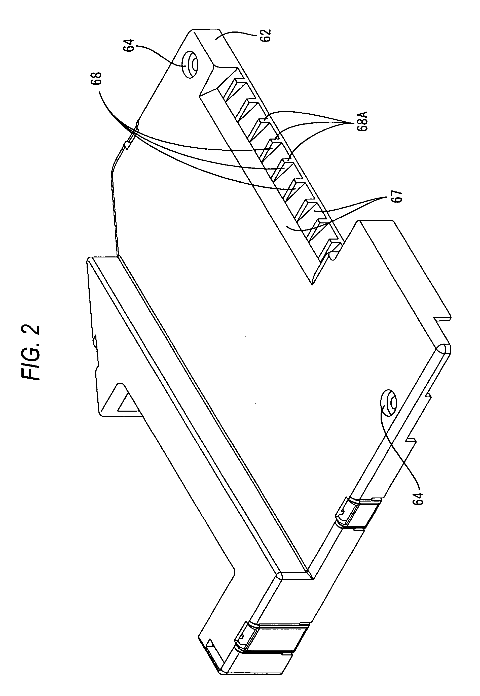 Electrical connection box with drainage channel