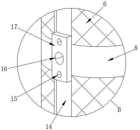 Structure of 3D titanium mesh prosthesis for steel plate