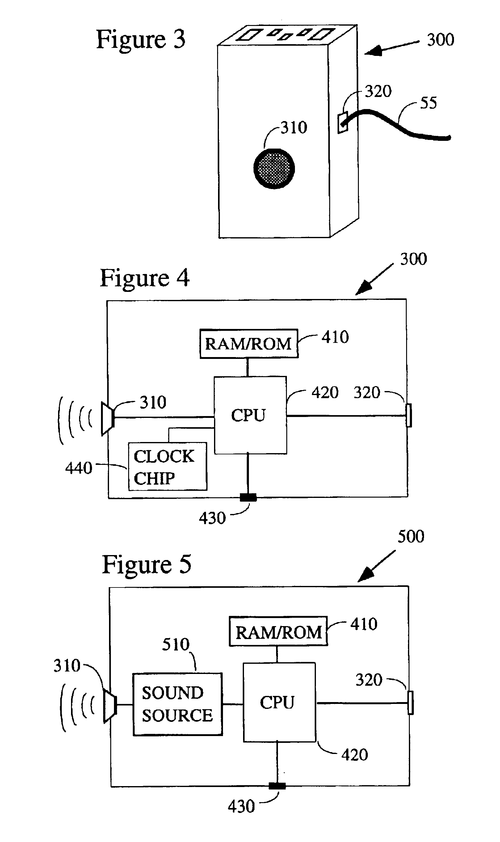 Electronic patient monitor and white noise source