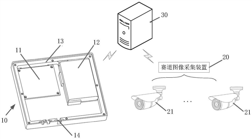 Attitude monitoring method and system of moving target and storage medium