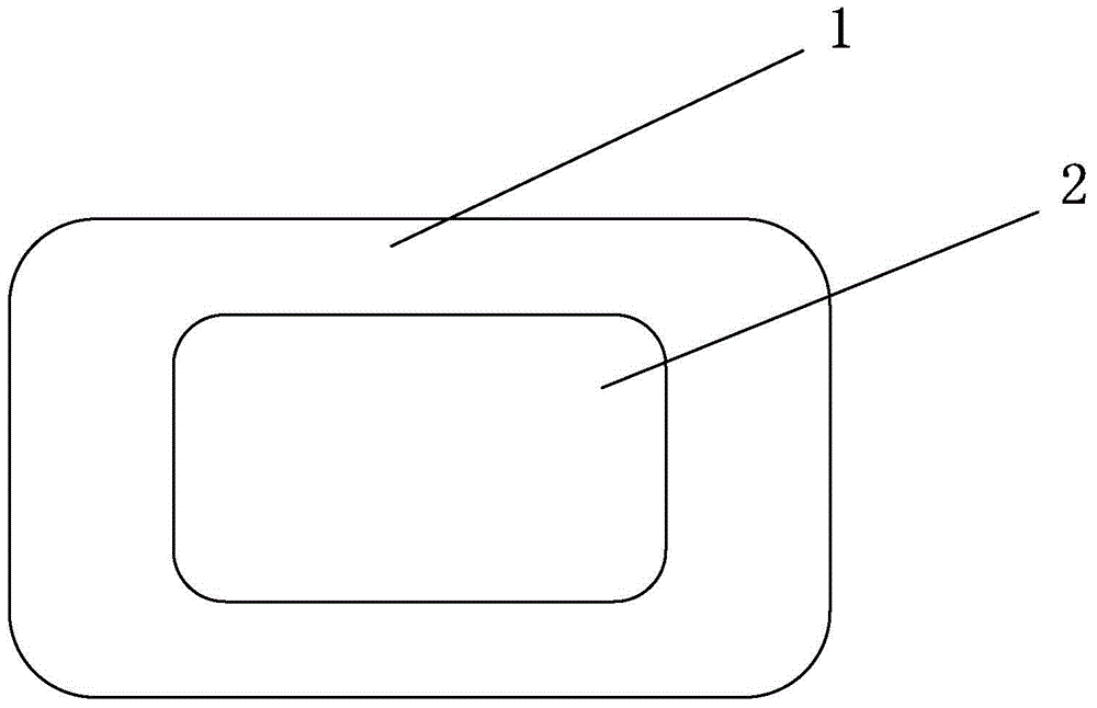 Omeprazole and sodium bicarbonate core-covering tablet