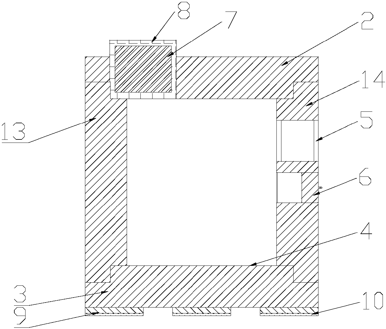 Sound-insulating box for acoustic testing