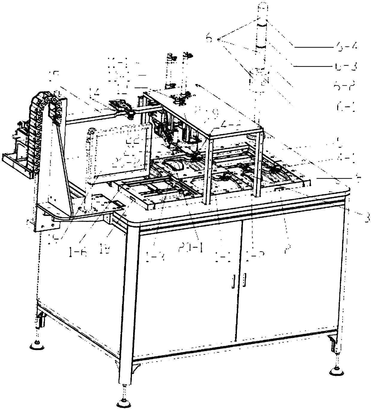 Full-automatic mouse function testing equipment and full-automatic mouse function testing method