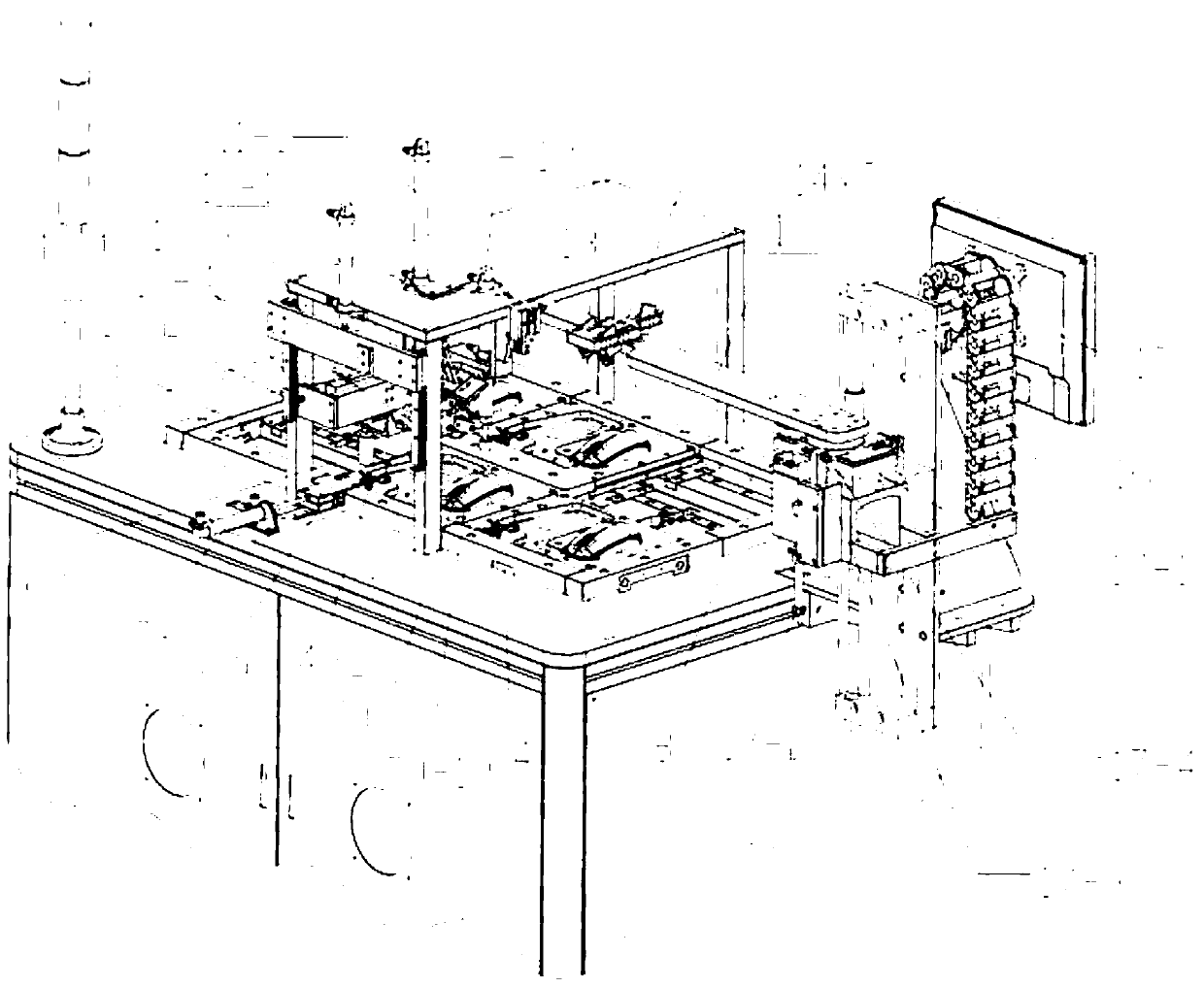 Full-automatic mouse function testing equipment and full-automatic mouse function testing method