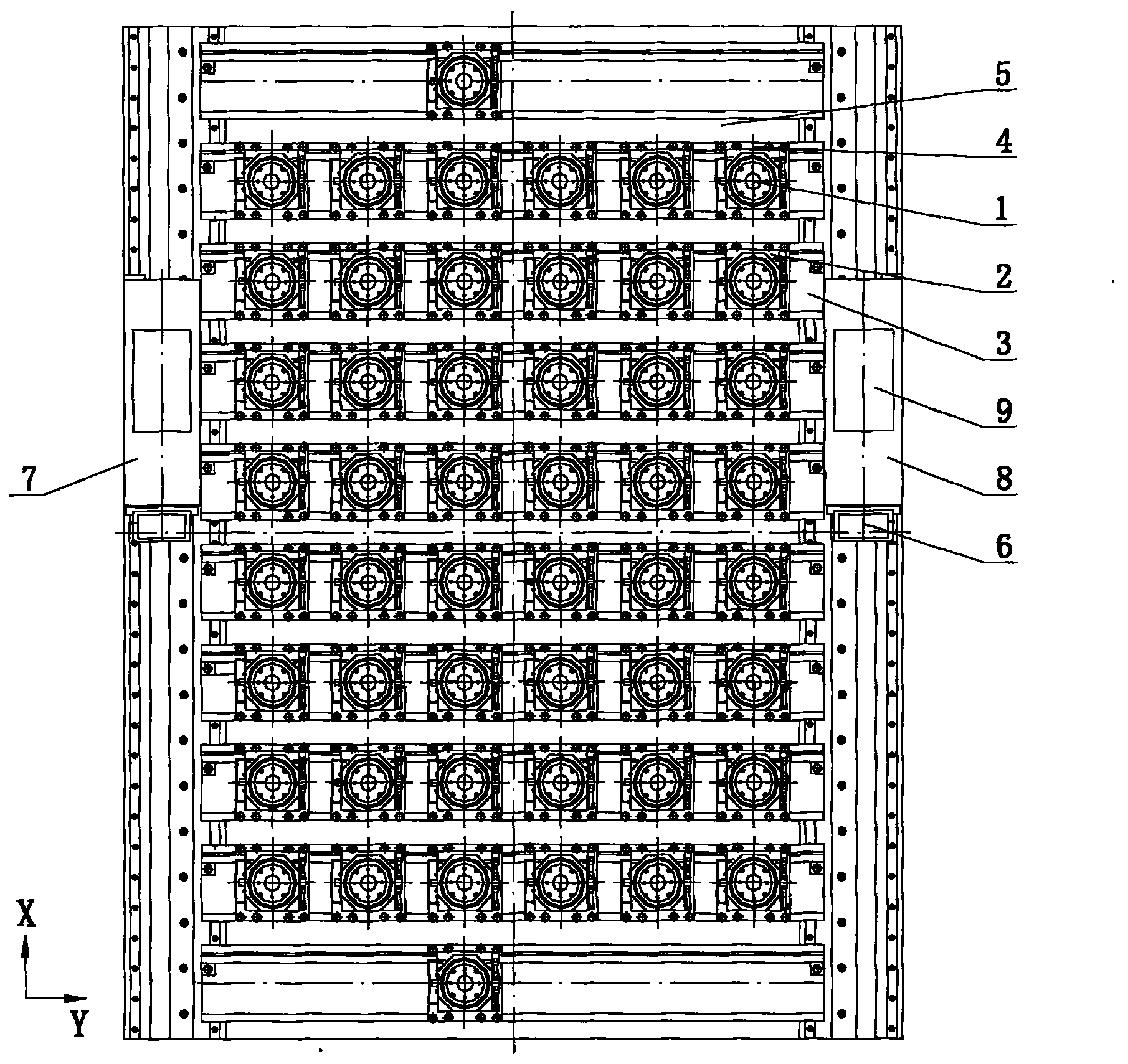 Flexible tool equipment intelligent control system of aircraft