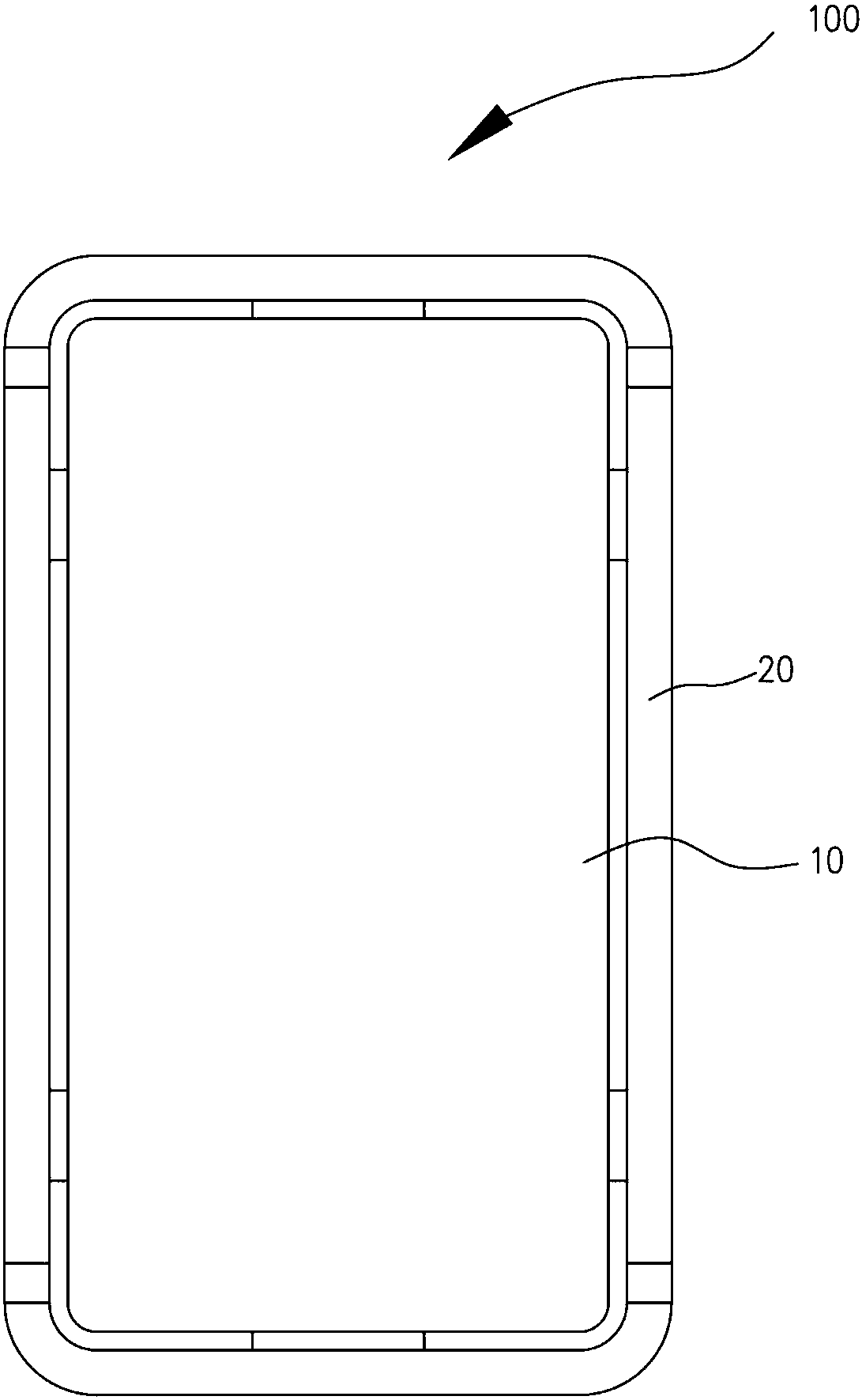 Middle frame manufacturing method, middle frame and electronic device