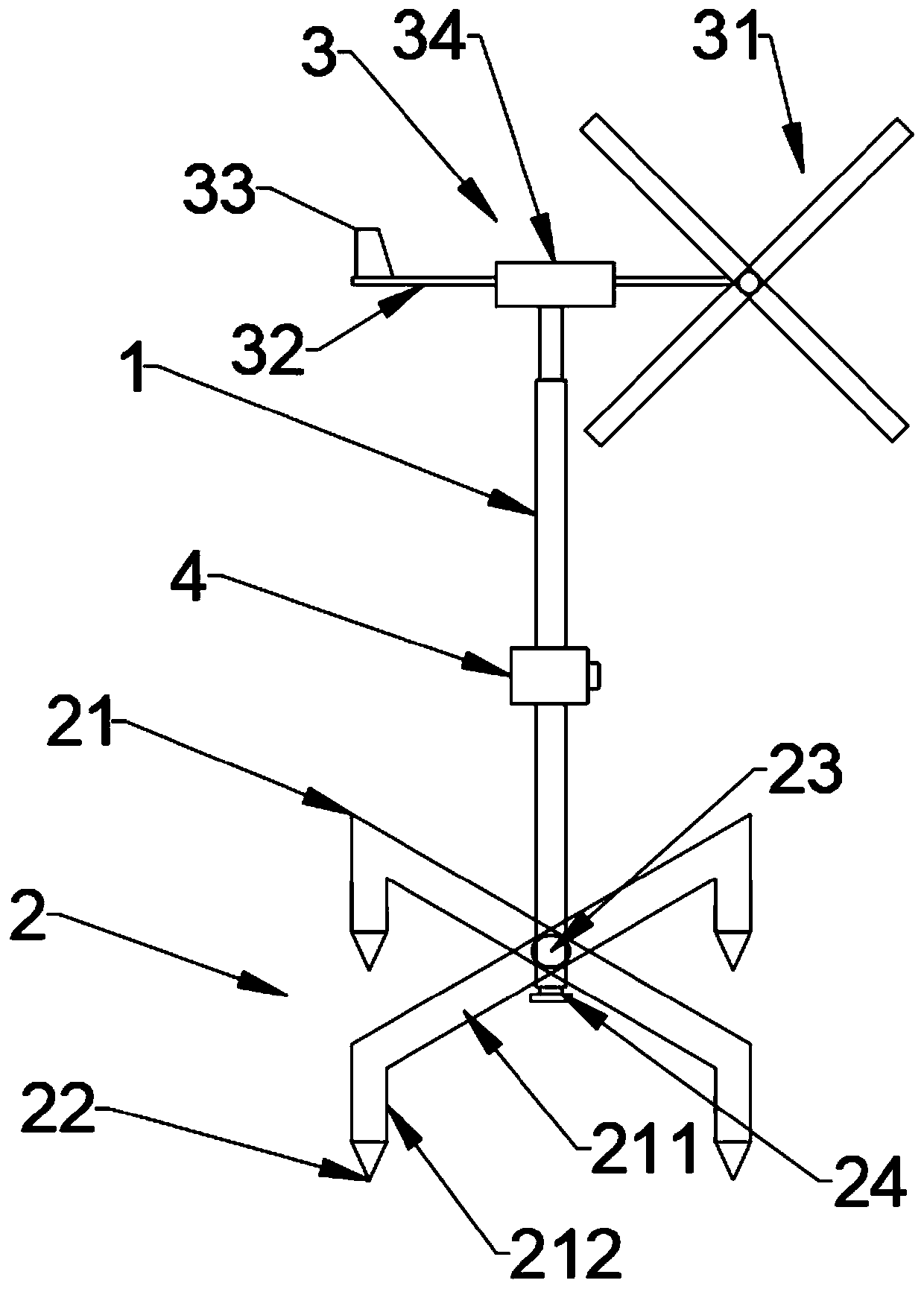 Mangrove constructed wetland typhoon preventing method