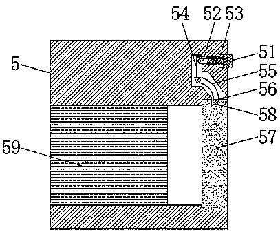 Crushing and grinding integrated device used for producing ferrous sulfate mineral substance