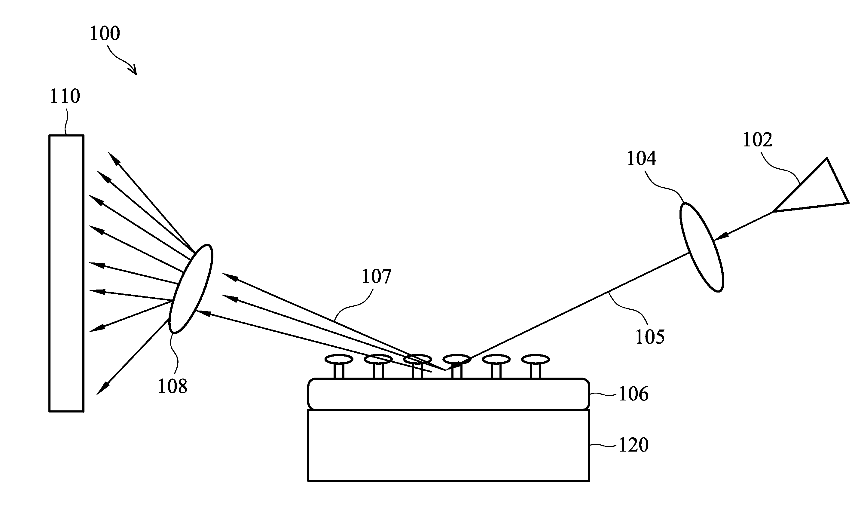 Apparatus and method of applying small-angle electron scattering to characterize nanostructures on opaque substrate