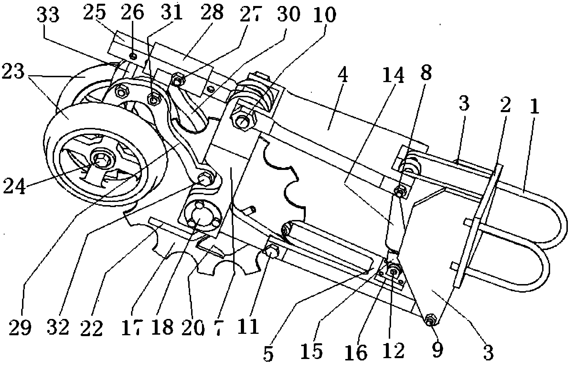 Furrowing and sowing device for separately sowing and applying fertilizer horizontally