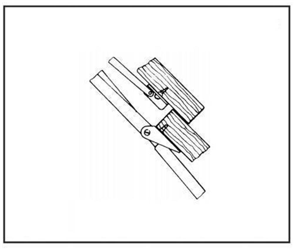 A double-spring automatic temperature-sensing greenhouse window opener