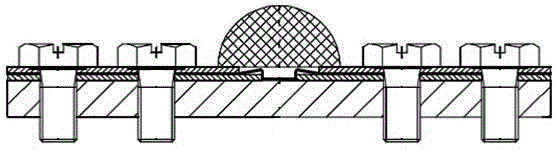 Integrated package structure for super power vertical chip