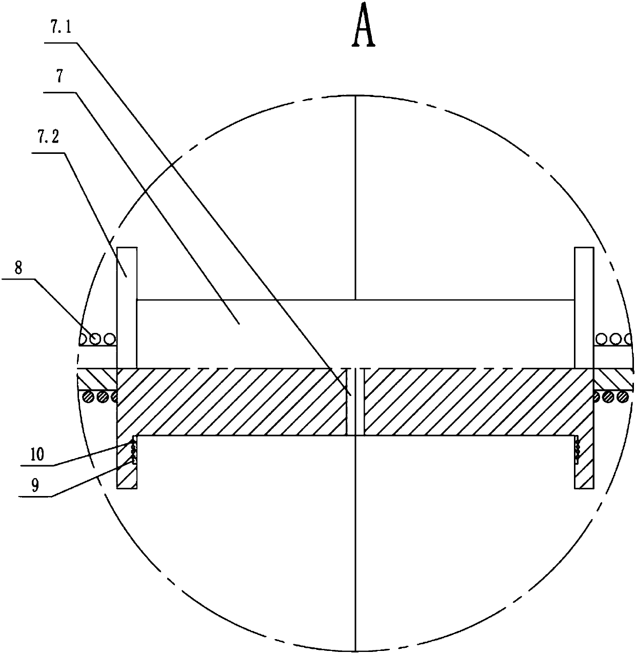 Elevator traction device