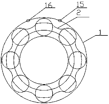 High speed super wide roller oil supply bearing