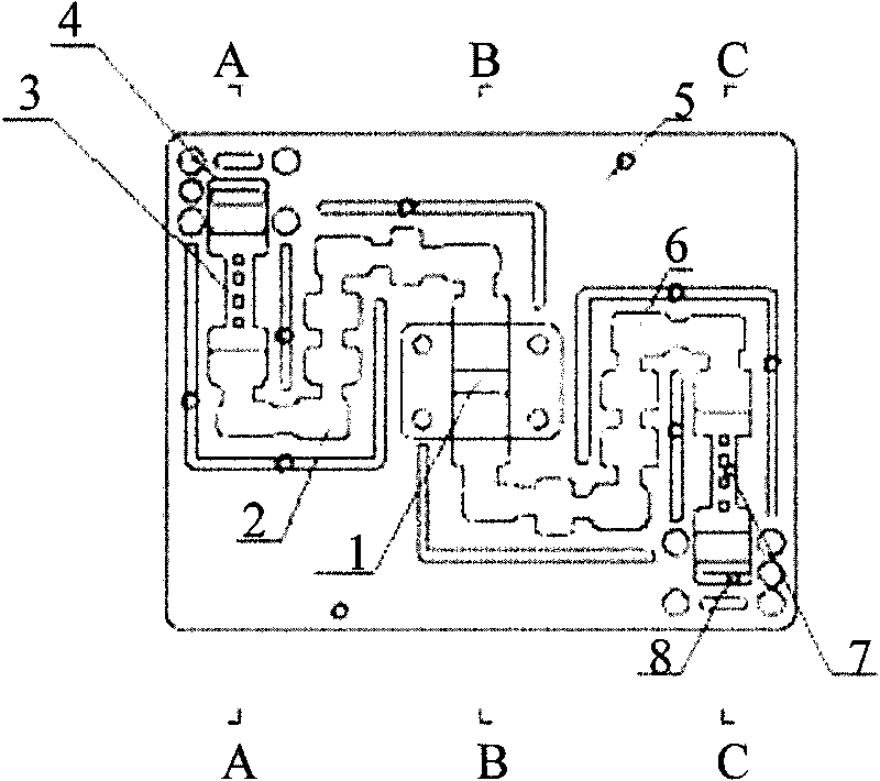 Multi-doubling frequency harmonic inhibiting waveguide wave filter