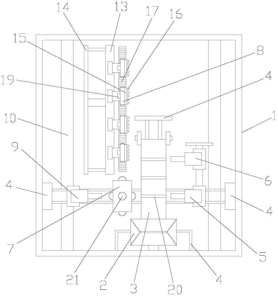 Full-automatic penholder flocking machine and flocking process thereof