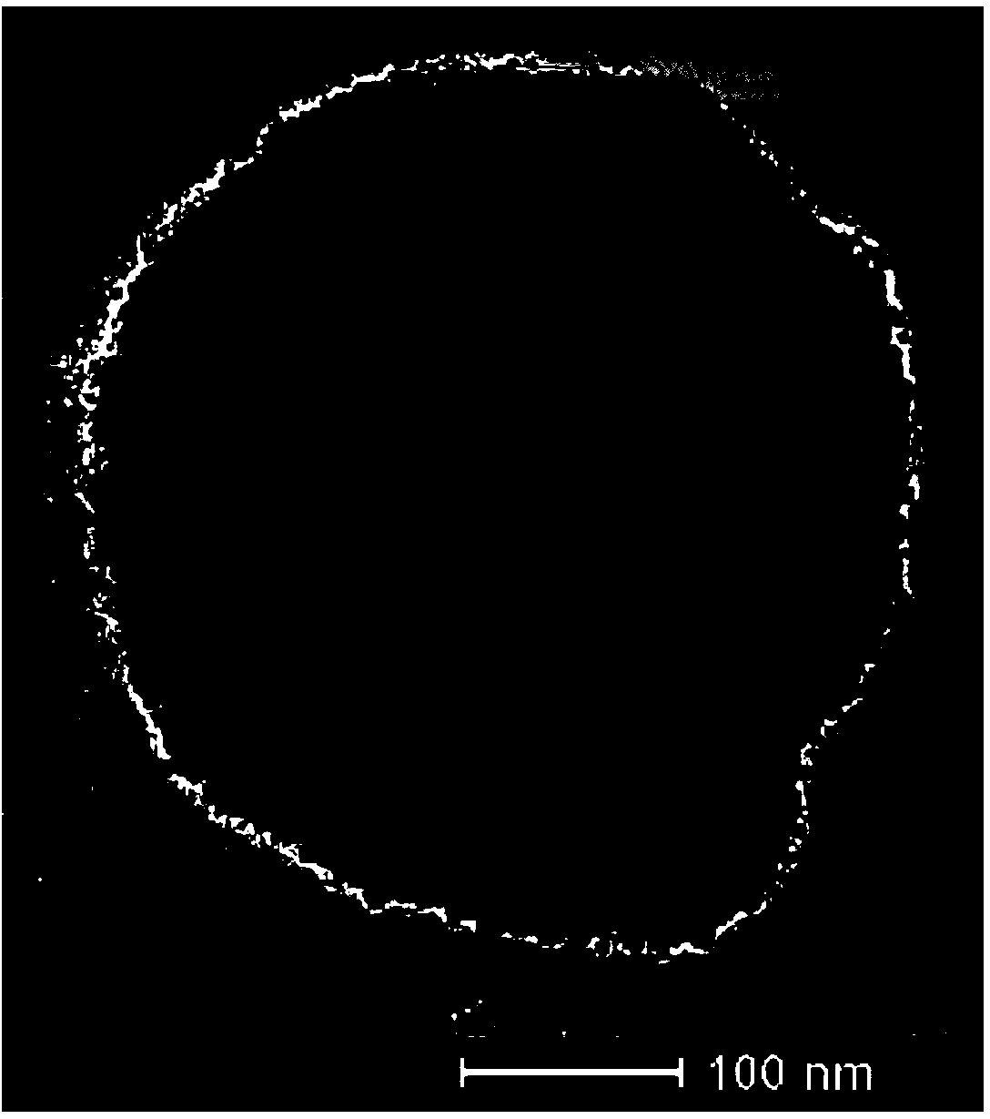 Core-shell structure copper nanoparticle and preparation method thereof