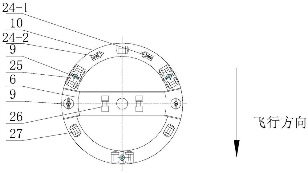 Fixed-point recovery system and method for ballistic reentry satellite reentry capsule