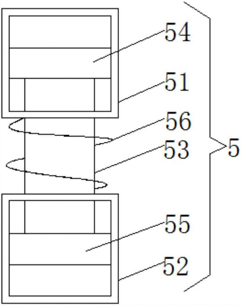 High-safety small padder for printing and dyeing