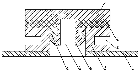 Novel pressured leakage stopping method for GIS equipment