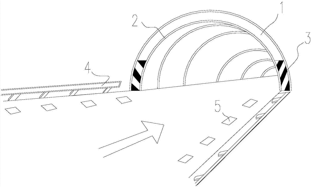 Tunnel light-emitting device