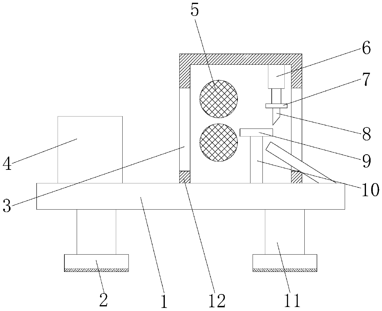 Heat-sensitive paper slitting machine